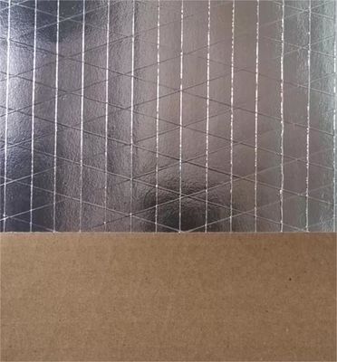 Revestimento kraft de folha de 7um com tela de 3 vias e kraft de 80 g/m²