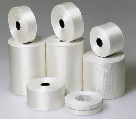 Tela de isolamento de tecido de vidro branco simples para isolamento elétrico