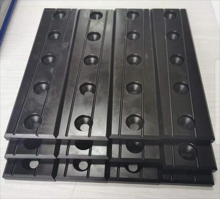 Peças da corrediça dos trilhos de guia dos equipamentos de POM Guide Plate For Construction