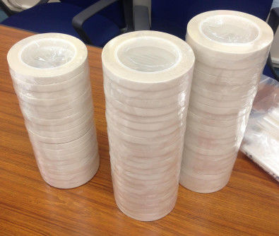Fita adesiva de tecido de vidro resistente a altas temperaturas 3,8 N/cm de alta resistência