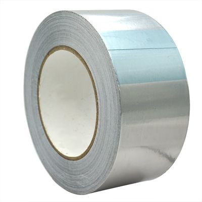 Fita adesiva de folha de alumínio de 50/75/100 mm de largura para dutos HVAC
