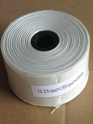 Faixa de isolamento de tecido de vidro branco 38 mm de largura