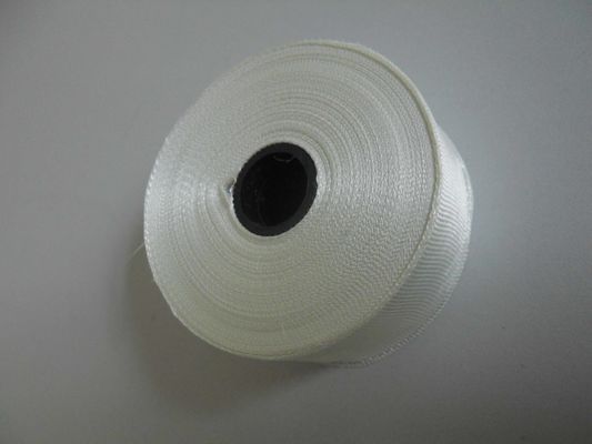 Banda de tecido de vidro de isolamento de fibras de vidro simples tecida para resistência ao calor
