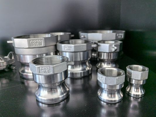 Processamento CNC avançado Investimento de fundição Peças de acero inoxidável acoplamentos