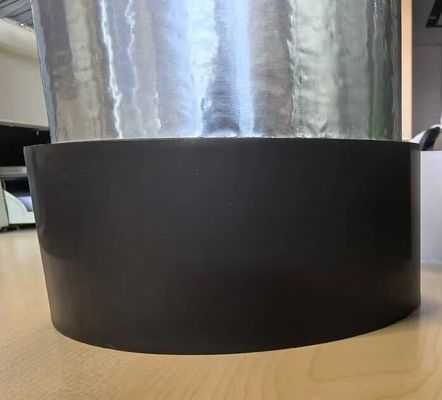 Tela de alumínio lacado preto de alta resistência à tração industrial