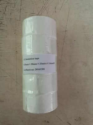 Tela de isolamento de tecido elétrico branco de fibra de vidro não alcalina de tipo parafina