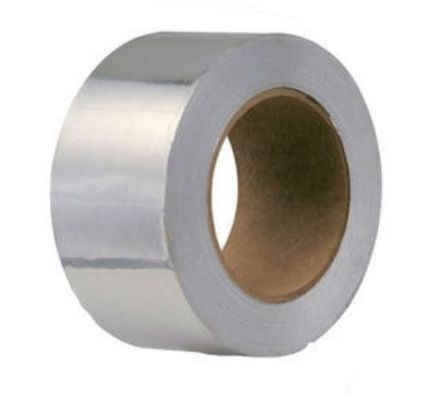 Tela adesiva de folha de alumínio da indústria HVAC 50m comprimento 50/75/100mm largura para união e vedação FSK