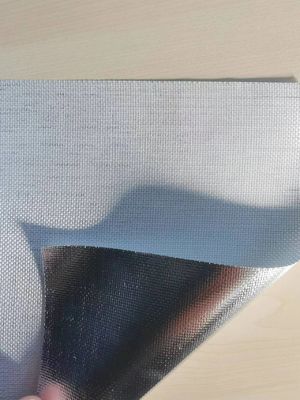 118 Gsm Estrutura de tecido de vidro laminado com alumínio para um elevado desempenho de isolamento