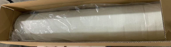 30m/50m comprimento de rolo tecido de vidro isolante resistente ao calor laminado com folha de alumínio largura 1000mm para aplicações industriais