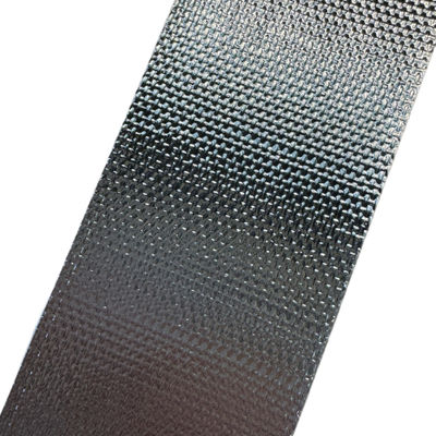 Fita de tecido de alumínio e vidro com retardante de chama de grau comercial Adesivo acrílico solvente para isolamento