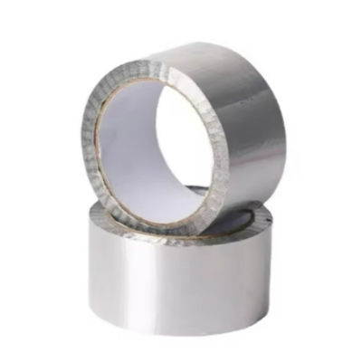 Fita de alumínio de 30um com adesão de 15N/25mm e resistência à tração de 45N/25mm para vedação de HVAC
