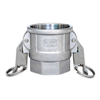 Acoplamento Camlock Autotravante Tipo B/C/D/DC Com Alças de Travamento Automático