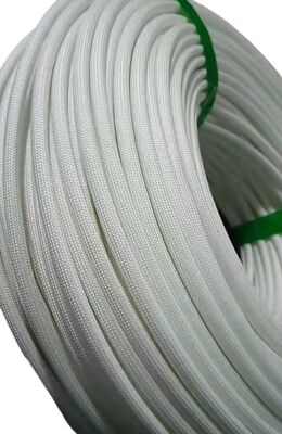 Manteiga isolante de fibra de vidro vernizada de silicone com diâmetro exterior de 0,5 a 25 mm