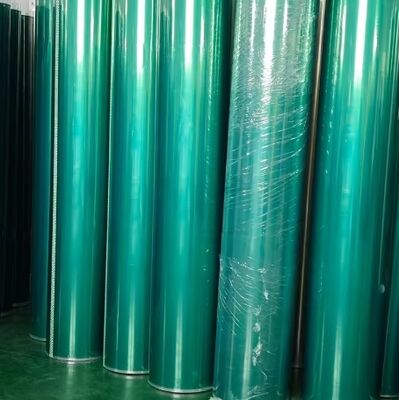 Filme de poliéster da espessura da fita 0.09mm do poliéster com esparadrapo do silicone