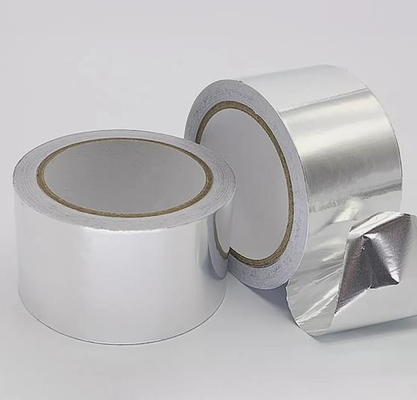 125um espessura fita de alumínio de qualidade premium com adesivo acrílico solvente Excelente proteção para operações de mascaramento em galvanização e desbotamento de tinta